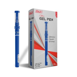 Gel Pen Office 0.7mm Pack of 12pcs Dux