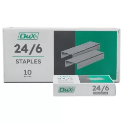 Staples Pin No 24/6 Pack of 10 boxes Dux