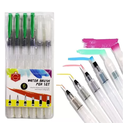 Brush 5012 Waterglitter Multi 7pcs Ah-St