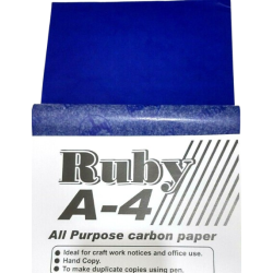 Carbon Paper Ruby Blue