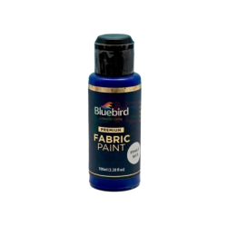 Fabric Paint Pthalo Blue Primary 100ml Bluebird