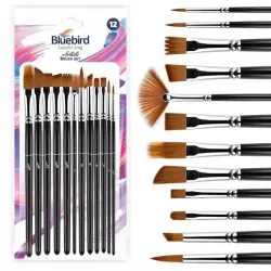 Brush Premium Mix Artist Set of 12 A0016 Bluebird