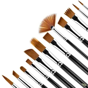 Brush Premium Mix Artist Set of 12 A0016 Bluebird