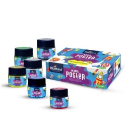 Poster Paint Kids 25ml Pack of 6 Bluebird