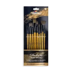 Brush Deluxe Mix Artist Set of 10 Bluebird