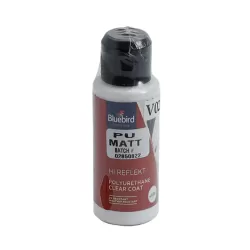 Clear Coat Matt Polyurethane Gum Arabic 100ml Bluebird