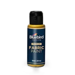 Fabric Paint Royal Gold Metallic 100ml Bluebird