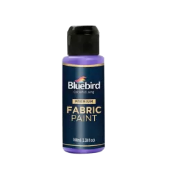 Fabric Paint Victorian Purple Primary 100ml Bluebird