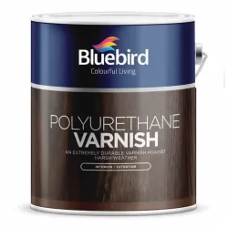 Polyurethane Varnish Gloss Oil Based 750ml Bluebird