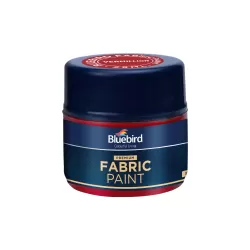 Fabric Paint Blood Red Primary 25ml Bluebird