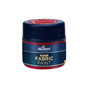 Fabric Paint Blood Red Primary 25ml Bluebird