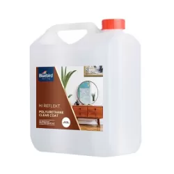 Polyurethane Clear Coat Varnish Gloss Water Based 4 Ltr Bluebird