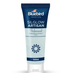 Silglow Artisan Aqua Gold Pearlescent Effect Tube100ml Bluebird