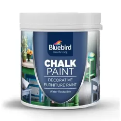 Chalk Paint Decorative Antique White Paint 475ml Bluebird