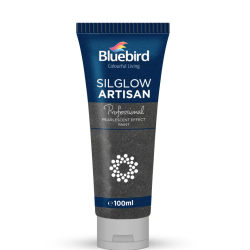 Silglow Artisan Charcoal Pearlescent Effect Tube100ml Bluebird