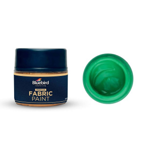 Fabric Paint Emerald Green Primary 25ml Bluebird