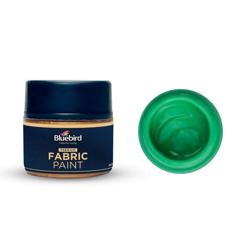 Fabric Paint Emerald Green Primary 25ml Bluebird Fabric Paint Emerald Green Primary 25ml Bluebird