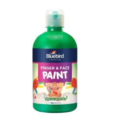 Finger And Face Paint Flag Green 500ml Bluebird