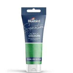 Acrylic Colours Forest Green Signature Metallic Shades 75ml Bluebird