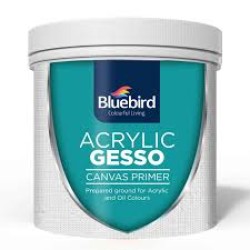 Acrylic Gesso Modeling Paste Canvas Primer 150ml Bluebird