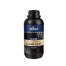 Polyurethane Clear Coat Varnish Gloss Water Based 500ml Bluebird