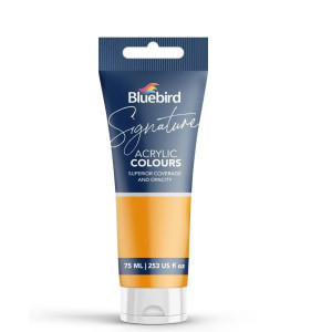 Bluebird Acrylic Colour Honeybee Pink Signature 75ml - Premium Vibrant Paint for Art & Craft Projects