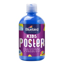 Poster Colour Kids Sky Blue 500ml Bluebird