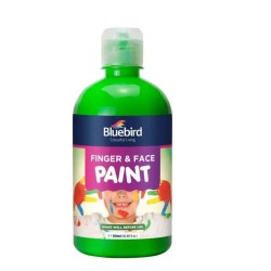 Finger And Face Paint Leaf Green 500ml Bluebird