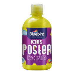 Poster Colour Kids Lemon Yellow 500ml Bluebird