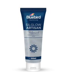 Silglow Artisan Metal Grey Pearlescent Effect Tube 100ml Bluebird