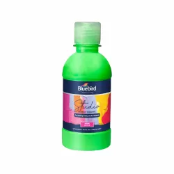 Fabric Paint Neon 250ml Bluebird