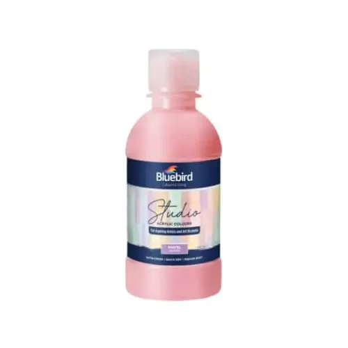 Bluebird Acrylic Colour Pink Signature Pastel Shades Set of 6pcs 75ml