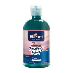 Acrylic Pouring Pthalo Green Paint 500ml Bluebird