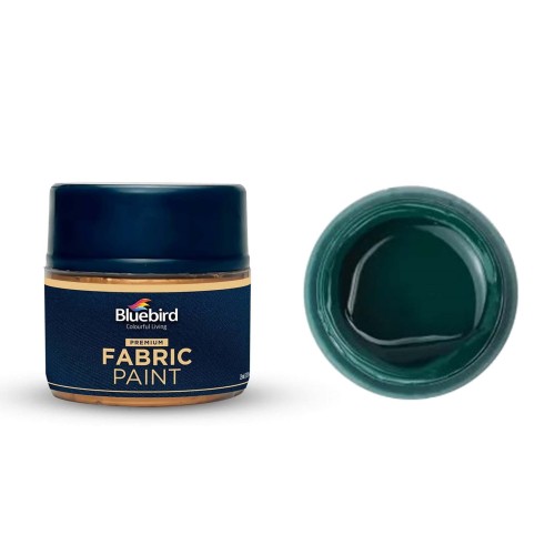 Fabric Paint Pthalo Green Primary 25ml Bluebird Fabric Paint Pthalo Green Primary 25ml Bluebird