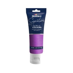 Acrylic Colours Purple Affair Signature Metallic Shades 75ml Bluebird