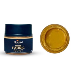 Fabric Paint Royal Gold Metallic 25ml Bluebird