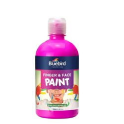 Finger And Face Paint Rose Pink 500ml Bluebird