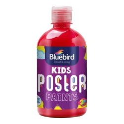 Poster Colour Kids Red Rose 500ml Bluebird