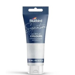 Acrylic Colours Silshine Signature Metallic Shades 75ml Bluebird