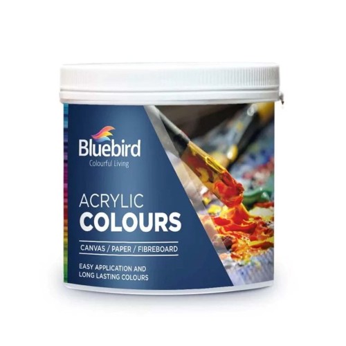 Acrylic Colour Sky Blue Signature 600ml Bluebird