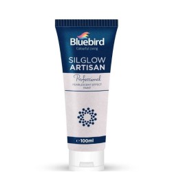 Silglow Artisan Silver Pearlescent Effect Tube 100ml Bluebird