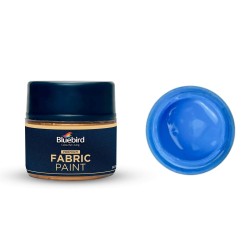 Fabric Paint Sky Blue Primary 25ml Bluebird