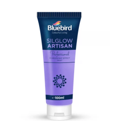 Silglow Artisan Sparkle Violet Pearlescent Effect Tube 100ml Bluebird