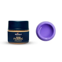 Fabric Paint Victorian Purple Primary 25ml Bluebird