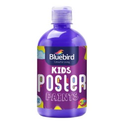 Poster Colour Kids Victorian Purple 500ml Bluebird