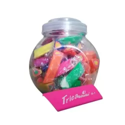 Eraser Trica 101 Jar 50pcs Bahadur