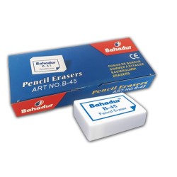 Eraser B45 White 45pcs Bahadur