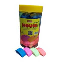 Eraser Mouse 103 Jar 50pcs Bahadur