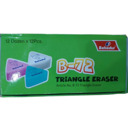 Eraser Leaf B-72 Pack of 12 Dozen Bahadur