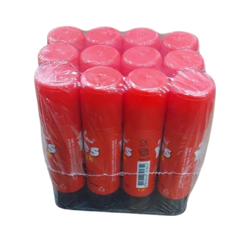 Glue Stick Yes 8gram Pack of 12pcs Bahadur